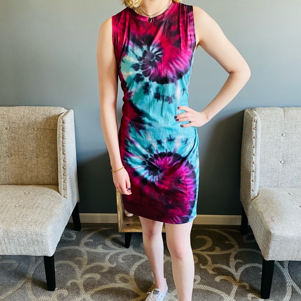 New Tye dye T-shirt dress.